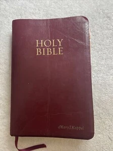 Holy Bible New King James Version Nelson 1982 Red Letter Version NKJV 1653BG - Imagen 1 de 13