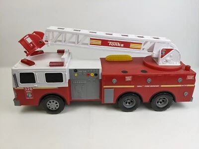 Tonka Fire Rescue Truck #328 Toy 23" 2010 Hasbro Light Sounds - Image 1 of 4