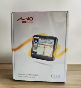 Mio Digi Walker Portable GPS Navigation System w/Text To Speech C230 NEW Sealed - Picture 1 of 6