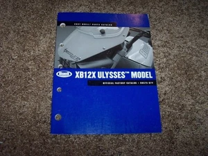 2007 Buell XB12X XB 12 X Ulysses Motorcycle Parts Catalog Manual 99575-07Y - Picture 1 of 1