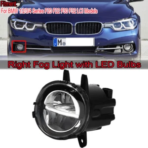 LED Fog Light Lamp 63177315560 For BMW 3Series F30 LCI 316d 318i 320i 325d 14-18 - Foto 1 di 12