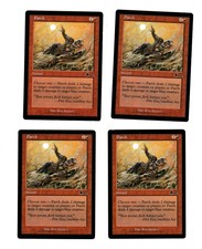 4x Parch VG/EX Urza's Legacy Mtg Magic EDH 4x x4
