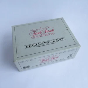 EMPTY BOX ONLY for Trivial Pursuit Entertainment Edition Game - Picture 1 of 6