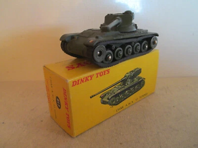 DINKY 817 80C 801 AMX 13 TANK CHAR MIB 9 EN BOITE VERY NICE LOOK - Photo 1/4