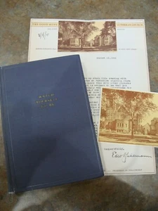 WATCH YOURSELF GO BY BOOK Edward Kuhlmann LUTHERAN 1936 LETTER FROM LEO BLAKE - Picture 1 of 2