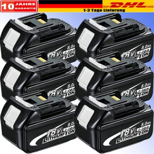 6X Batería Makita Original 18V/12,0Ah BL1860B BL1850 197422-4 BL1850 BL1830 LED - Imagen 1 de 42