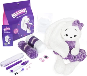 Crochet Kit for Beginners Bunny Toy Amigurumi Video Tutorials - Picture 1 of 6