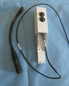 Microfono ClockAudio collo d'oca C 32E RF 9-48 Volt con attacco base plug-in - Foto 1 di 10