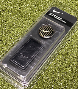 Nike Golf Money Clip and Ball Marker Gift Set BLACK New in Plastic #68144