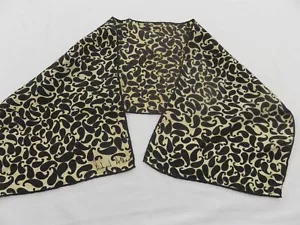 RICHARD ALLAN MADE IN ENGLAND SCHWARZ & TAUPE PAISLEY-DRUCK 100 % REINE SEIDE SCHAL - Bild 1 von 12