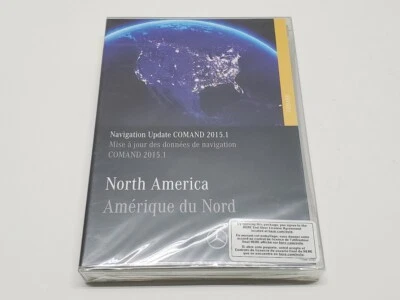 New Mercedes GPS Navigation Update COMAND 2015.1 North America Map Ver. 14 USB - Image 1 of 4