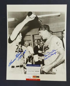 Harmon Killebrew & Sam Mele Autographed 11x14-PSA/DNA COA 1965 Minnesota Twins - Picture 1 of 3