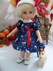 10" Tonner Ann Estelle, Bjd  "Toybox" Blue Dress, Hat     Free Ship Usa