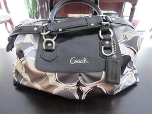 Coach large Ashley Satin bag - Picture 1 of 4