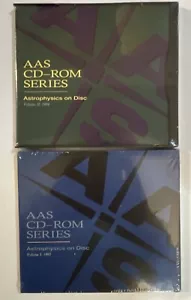 American Ast Society AAS Astrophysics On Disc Volume I (1993) & Volume II (1994) - Picture 1 of 6