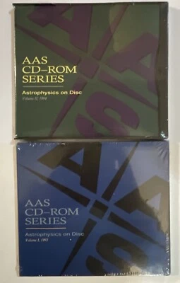 American Ast Society AAS Astrophysics On Disc Volume I (1993) & Volume II (1994) - Image 1 of 4