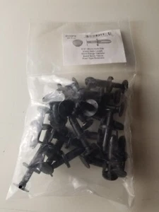 PBE Disco Fasteners 2133pk Push Pin Type Retainers (25) - Bild 1 von 2
