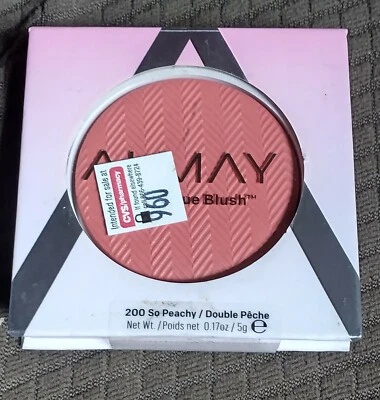 Almay Healthy Hue Powder Blush-200 So Peachy SEALED - Image 1 of 3