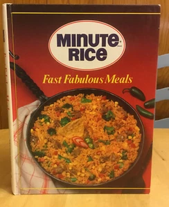 Vintage 1990 Cookbook - Minute Rice Fast Fabulous Meals - Picture 1 of 7