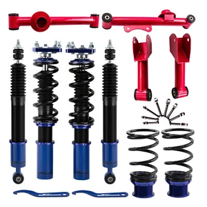 Coilovers Shock Absorbers for Ford Mustang 4th 1994-2004 Adj. Height+Control Arm - Picture 1 of 12