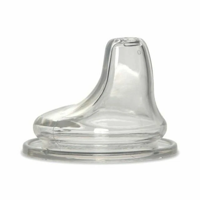 NUK 62815 6 M Silicone Replacement Soft Spout-Clear