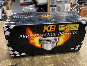 Keith Black KB Piston Rings Kit harley Evo Softail Touring Dyna FLH FXR .005 - Picture 1 of 3