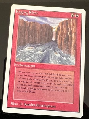 Magic the Gathering MTG Unlimited Raging River NM  (Beta Bob) - Image 1 of 2