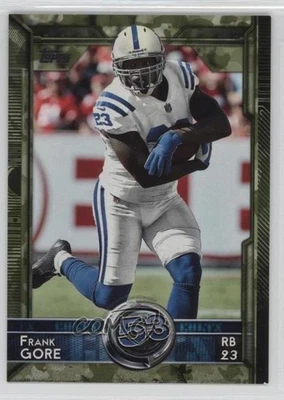 2015 Topps Topp 60 STS Camo /399 Frank Gore #354 - Image 1 of 2