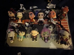 Demon Slayer Monogram 3D Figurual Bag Clips series 7 - Picture 1 of 13