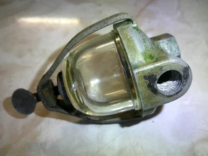 Vintage 1950s 60s Crippen Fuel Filter Sediment Bowl Various Motorcycles Tractors - Picture 1 of 7