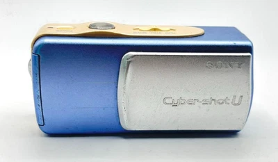SONY Cyber-shot DSC-U10 Compact Digital Camera 1.3MP Blue AAA battery Japan - Image 1 of 4