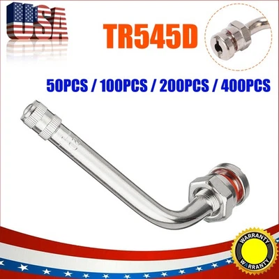 50/100/200/400 Kits New TR545D Truck Tire Valve Stems for New 22.5 & 24.5 Alcoa - Image 1 of 4