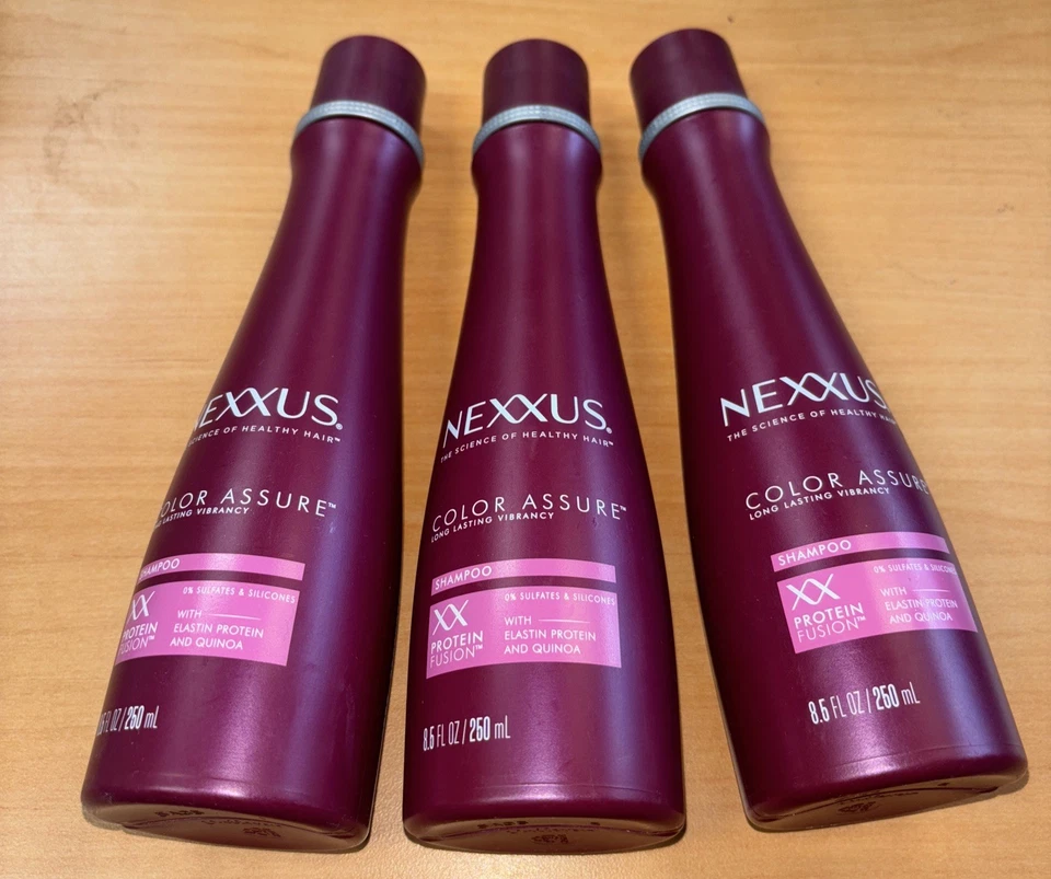 3 Pack~Nexxus Color Assure Shampoo Protein Fusion 8.5 oz Each. - Image 1 of 2