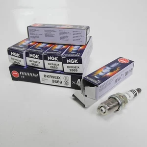 6X Spark Plug NGK 2669 BKR9EIX For C20LET VR6 2JZGTE K20 RB26DETT - Picture 1 of 8