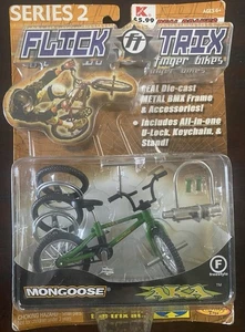 Flick Trix Series 2 Original Green Mongoose Finger Bike Freestyle - Bild 1 von 4