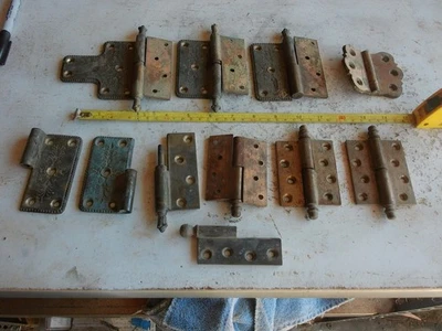 Vintage Lot of Brass Hinges and Parts Lot 25-43-2 - Image 1 of 4