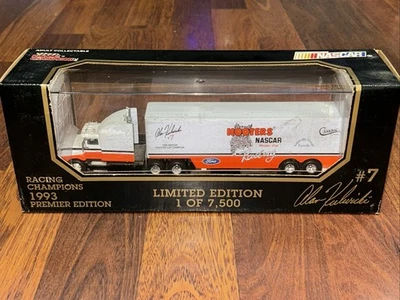 Transportador 1:64 #7 ALAN KULWICKI Hooters Racing Champions 1993 edición limitada Foto 1 de 4