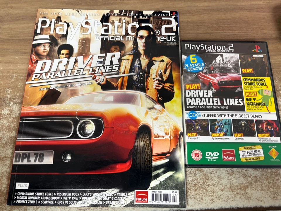 Playstation Official Magazine UK - March 2006 Issue 70 - Includes Demo Disc - Image 1 of 1