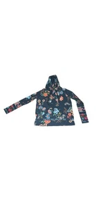 Johnny Was  Soft Floral Top  Hoody Hoodie S-m - Picture 1 of 7