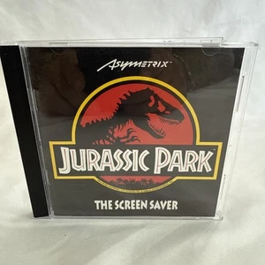 Jurassic Park The Screen Saver Asymetrix PC CD-ROM - 1993  No Box Used-Very Good - Afbeelding 1 van 7