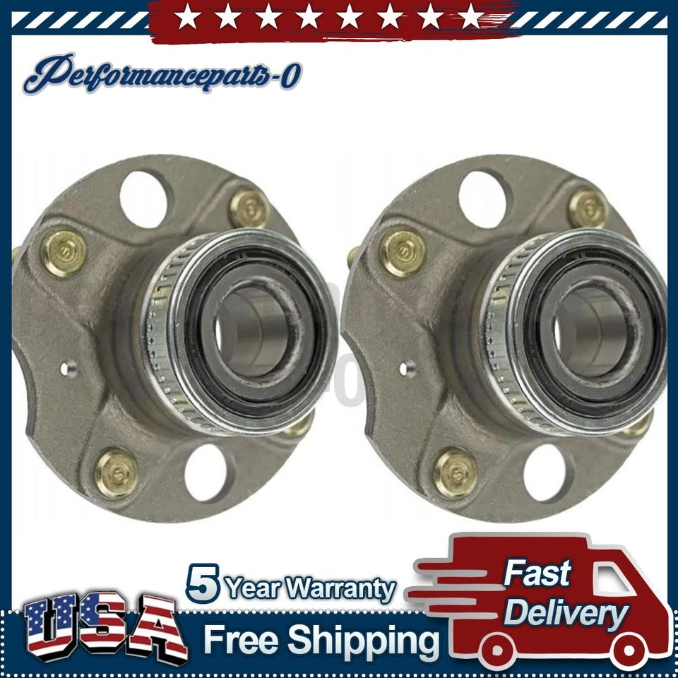 Rear Wheel Bearing and Hub Assembly for Honda Prelude 1992-1996 - Image 1 of 4