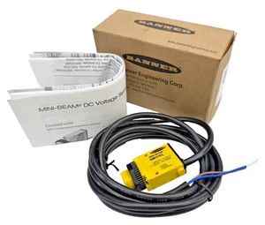 BANNER SM31EL 25724 Photoelectric Sensor, Emitter, 30m, 10-30VDC, Mini-Beam - Picture 1 of 5