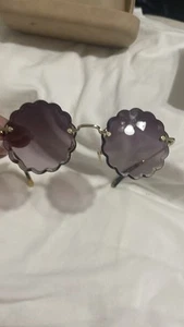 Chloe Scalloped Rosie Sunglasses Worn Twice - Picture 1 of 13