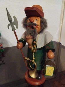 Räuchermann „Nachtwächter“ (45 cm) aus Seiffen, Erzgebirge🌲🌲🌲 - Bild 1 von 7