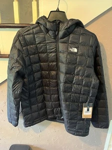 NORTHFACE -M TBALL ECO HDY- PUFFER JACKET COAT - NWT - Black - Extra Large - Picture 1 of 7