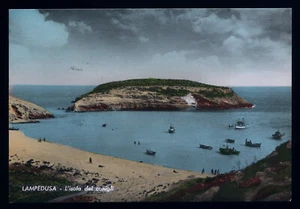 cartolina LAMPEDUSA l'isola dei conigli - Foto 1 di 2