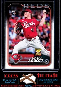 1-2024 Topps RC Gold Cup Andrew Abbott Cincinnati Reds #214 Menge - Bild 1 von 2