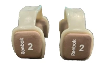 De Colección Set Reebok 2 lb Ejercicio Mano Caminar Pesas Entrenamiento Cardio Tonificación Aeróbica Foto 1 de 3