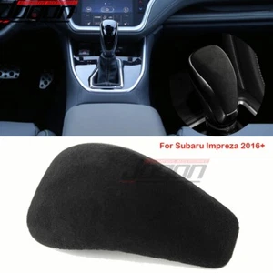 Cubiertas de perilla de cambio de marchas de consola de gamuza para Subaru Impreza 2016 2017-23 Outback 21+ - Imagen 1 de 11