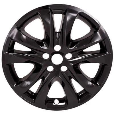 ONE SINGLE 2014-2017 MAZDA 6 TOURING 19" GLOSS BLACK WHEEL SKIN # IMP-472BLK NEW - Image 1 of 4